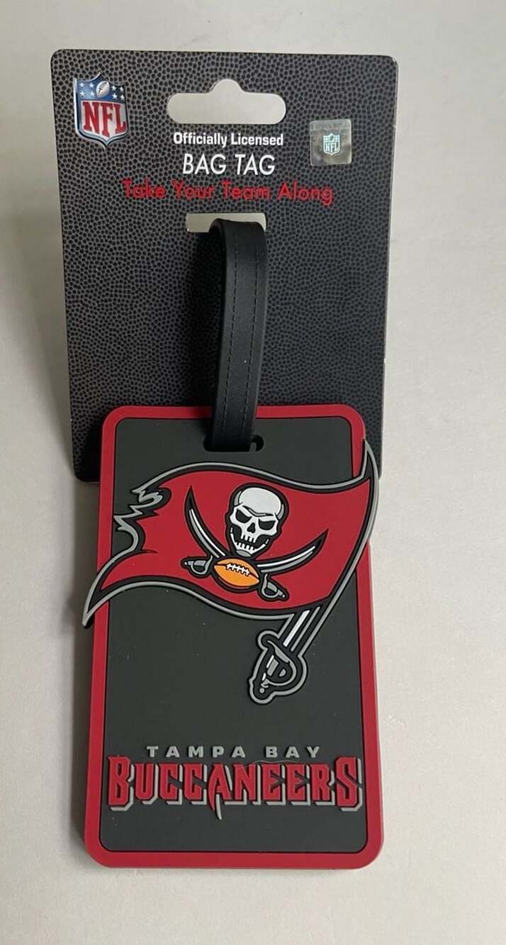 Aminco NFL Tampa Bay Buccaneers Soft Bag Tag